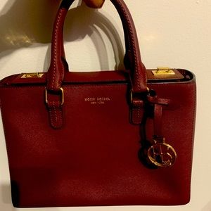 Burgundy Henri Bendel purse